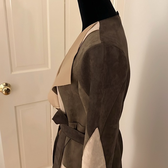 COPY - Zara Suede Spring Coat, Light Weight, size S - Picture 4 of 6